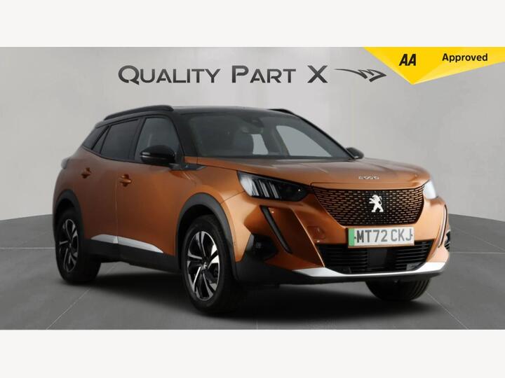 Peugeot E-2008 50kWh GT Auto 5dr (7kW Charger)