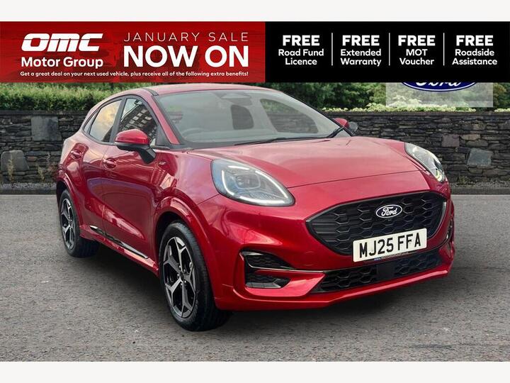 Ford Puma 1.0T EcoBoost MHEV ST-Line Euro 6 (s/s) 5dr