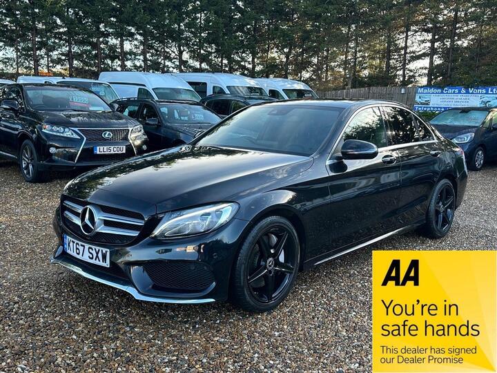 Mercedes-Benz C Class 2.1 C250d AMG Line (Premium Plus) G-Tronic+ Euro 6 (s/s) 4dr Mercedes-Benz C Class 2.1 C250d AMG Line (Premium Plus) G-Tronic+ Euro 6 (s/s) 4dr