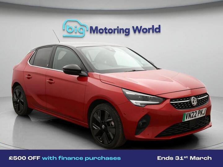 Vauxhall Corsa Electric 50kWh Elite Premium Auto 5dr