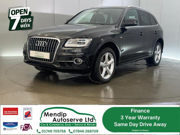 Audi Q5 2.0 TFSI S Line SUV 5dr Petrol Tiptronic Quattro Euro 5 (s/s) (225 Ps)