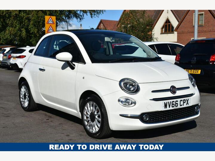 Fiat 500 1.2 Lounge Euro 6 (s/s) 3dr