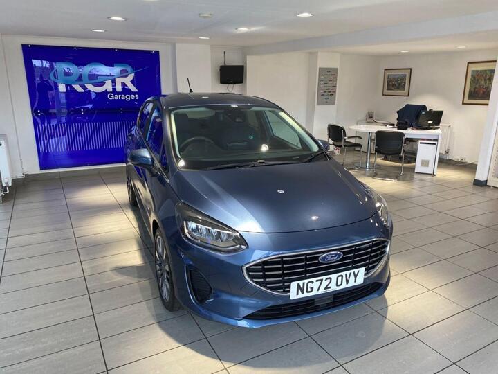 Ford FIESTA 1.0T EcoBoost MHEV Titanium X Euro 6 (s/s) 5dr