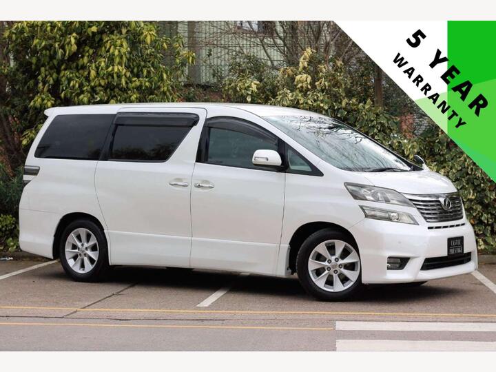 Toyota VELLFIRE 2.4Z Platinum Selection II Type Gold 5dr 7 Seats
