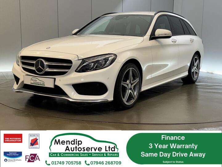 Mercedes-Benz C Class 2.0 C200 AMG Line Estate 5dr Petrol 7G-Tronic+ Euro 6 (s/s) (184 Ps)