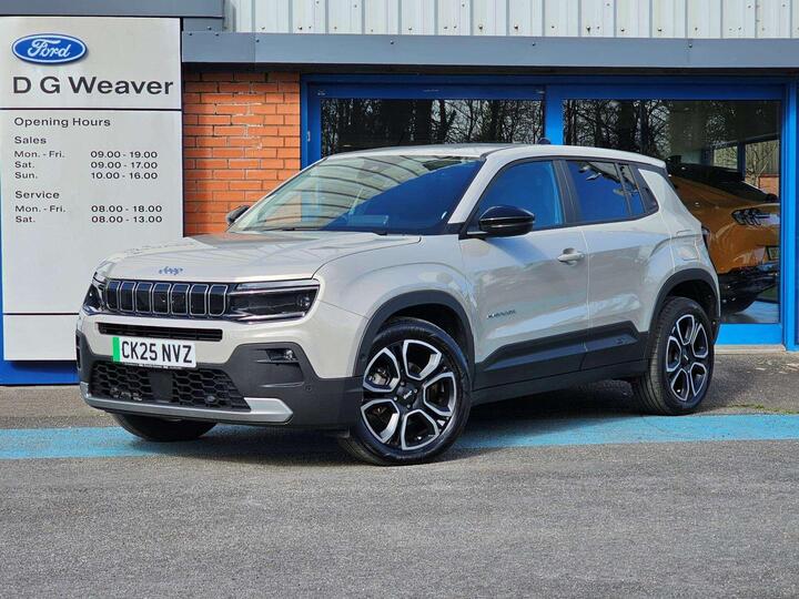 Jeep Avenger 54kWh E-Summit Auto 5dr