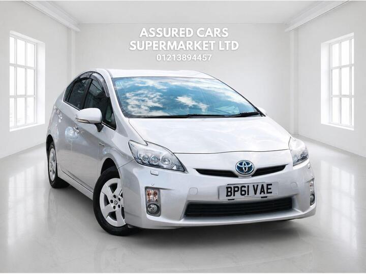 Toyota PRIUS 1.5 Saloon 4dr Petrol Hybrid CVT (120 G/km, 70 Bhp) 2011_Auto_Hybrid_Low Miles_1.5_Ulez