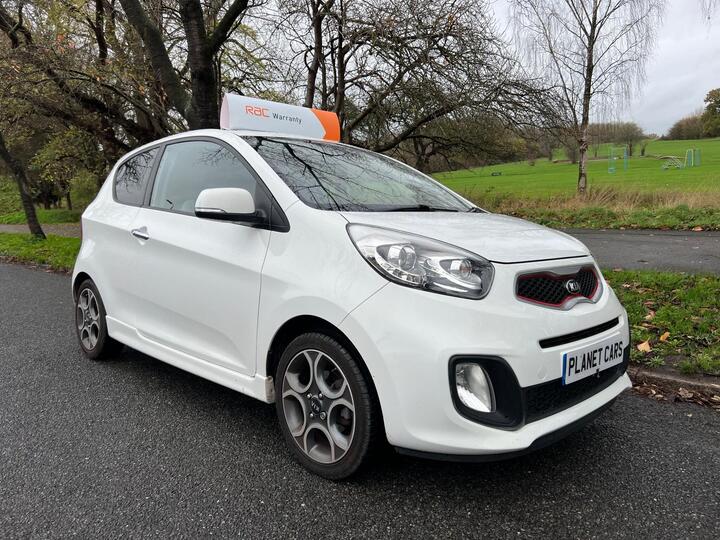 Kia Picanto 1.25 White Auto Euro 5 3dr