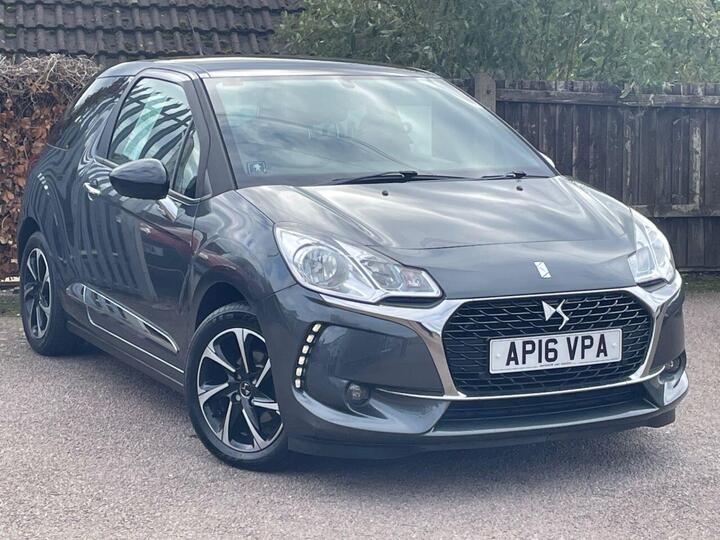 DS AUTOMOBILES DS 3 1.6 BlueHDi Elegance Euro 6 (s/s) 3dr DS AUTOMOBILES DS 3 1.6 BlueHDi Elegance Euro 6 (s/s) 3dr