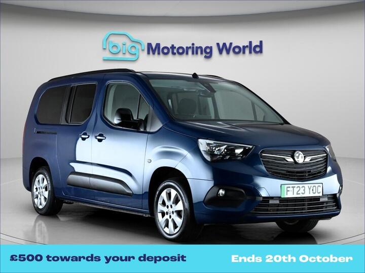 Vauxhall Combo Life Electric 50kWh Design XL MPV Auto 5dr (11kW Charger)