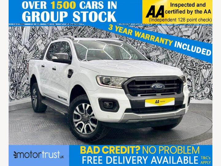 Ford RANGER 2.0 EcoBlue Wildtrak Auto 4WD Euro 6 (s/s) 4dr