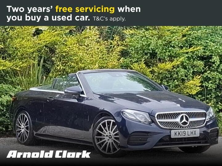 Mercedes-Benz E Class 2.0 E220d AMG Line Cabriolet G-Tronic+ Euro 6 (s/s) 2dr