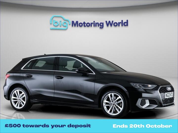 Audi A3 1.4 TFSIe 40 Sport Sportback S Tronic Euro 6 (s/s) 5dr 13kWh