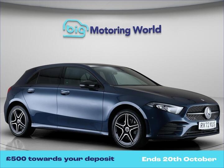 Mercedes-Benz A Class 1.3 A250e 15.6kWh AMG Line (Executive) 8G-DCT Euro 6 (s/s) 5dr