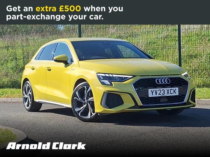 Audi A3 1.0 TFSI 30 S Line Sportback S Tronic Euro 6 (s/s) 5dr