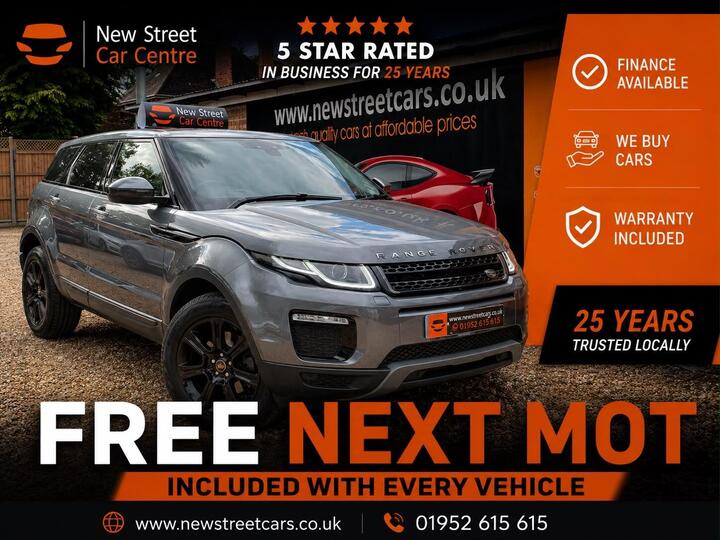 Land Rover Range Rover Evoque 2.0 TD4 SE Tech Auto 4WD Euro 6 (s/s) 5dr