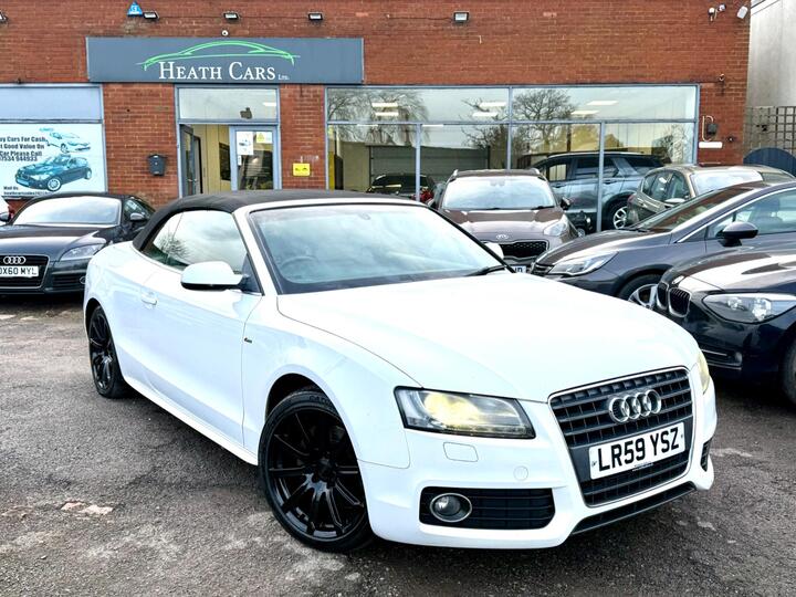 Audi A5 Cabriolet 2.0 TFSI S Line Multitronic Euro 4 2dr Audi A5 Cabriolet 2.0 TFSI S Line Multitronic Euro 4 2dr