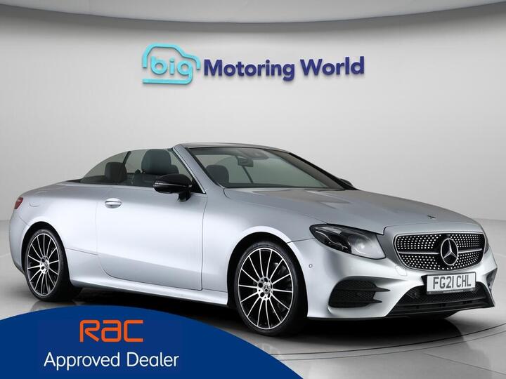 Mercedes-Benz E Class 2.0 E220d AMG Line (Premium Plus) Cabriolet G-Tronic+ Euro 6 (s/s) 2dr