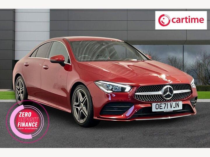 Mercedes-Benz CLA 1.3 CLA180 AMG Line (Premium 2) Coupe 7G-DCT Euro 6 (s/s) 4dr Mercedes-Benz CLA 1.3 CLA180 AMG Line (Premium 2) Coupe 7G-DCT Euro 6 (s/s) 4dr