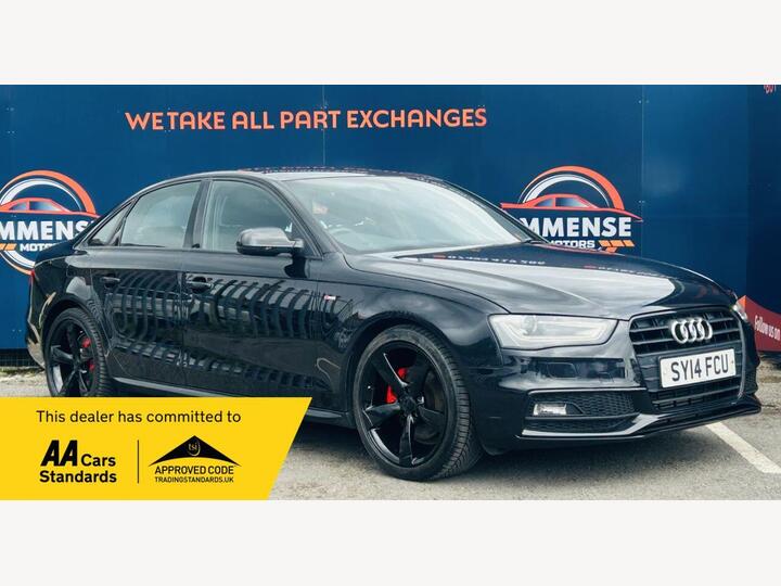 Audi A4 2.0 TDI Black Edition S Tronic Quattro Euro 5 (s/s) 4dr