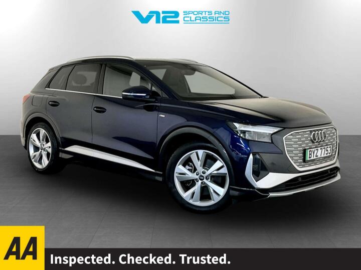 Audi Q4 E-tron 40 S Line Auto 5dr 82kWh