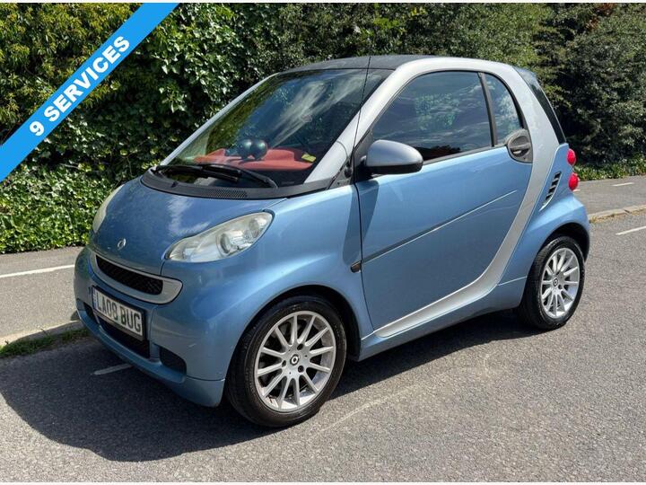 Smart FORTWO 1.0 MHD Passion SoftTouch Euro 5 (s/s) 2dr