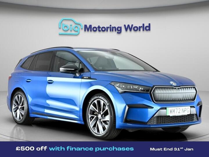 Skoda Enyaq IV 82kWh 80 SportLine Auto 5dr (DC125kW)