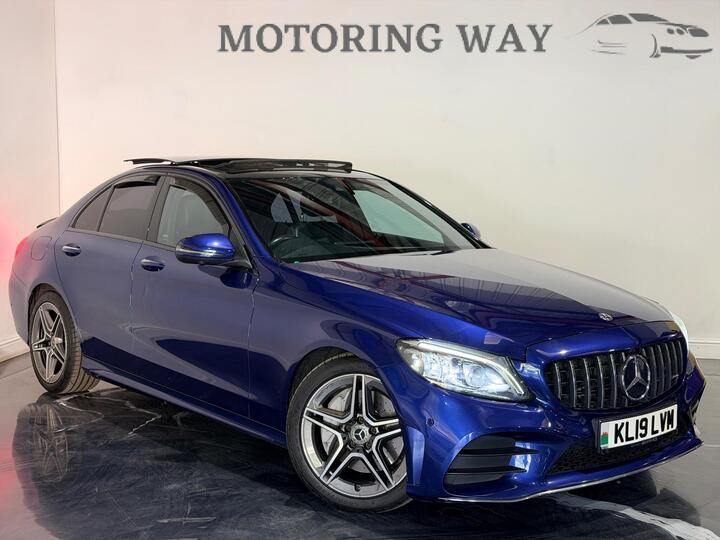 Mercedes-Benz C Class 2.0 C300d AMG Line (Premium Plus) G-Tronic+ Euro 6 (s/s) 4dr