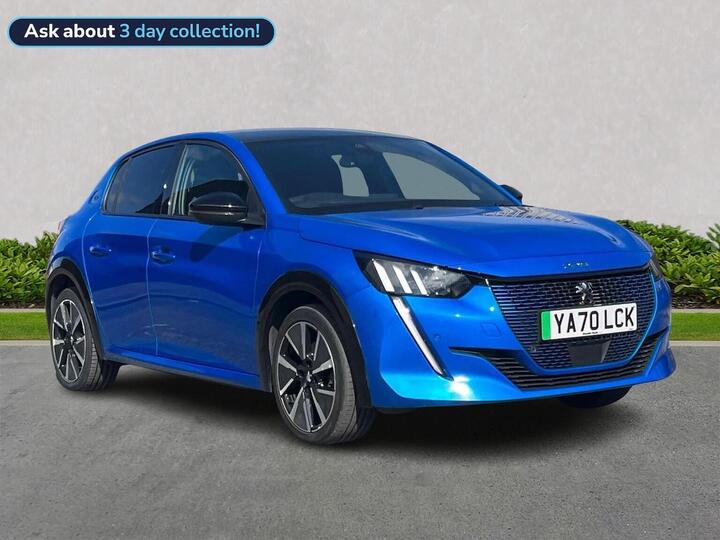 Peugeot 208 50kWh GT Line Auto 5dr Peugeot 208 50kWh GT Line Auto 5dr