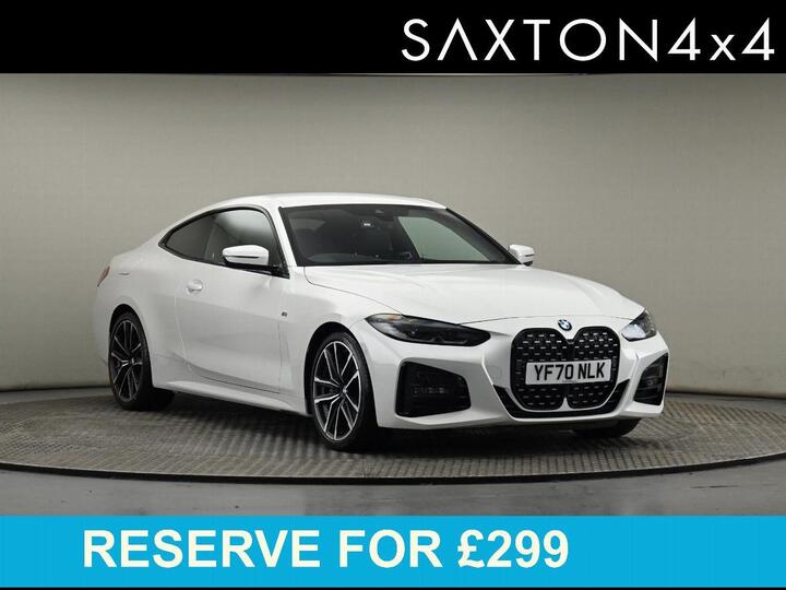 BMW 4 Series 2.0 420d MHT M Sport Auto Euro 6 (s/s) 2dr BMW 4 Series 2.0 420d MHT M Sport Auto Euro 6 (s/s) 2dr