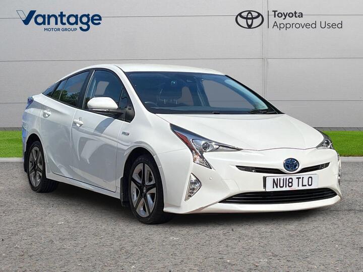 Toyota Prius 1.8 VVT-h Excel CVT Euro 6 (s/s) 5dr (15in Alloy)
