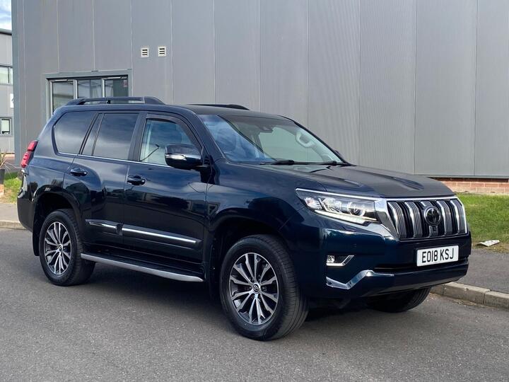 Toyota Land Cruiser 2.8D Invincible Auto 4WD Euro 6 5dr (7 Seat)