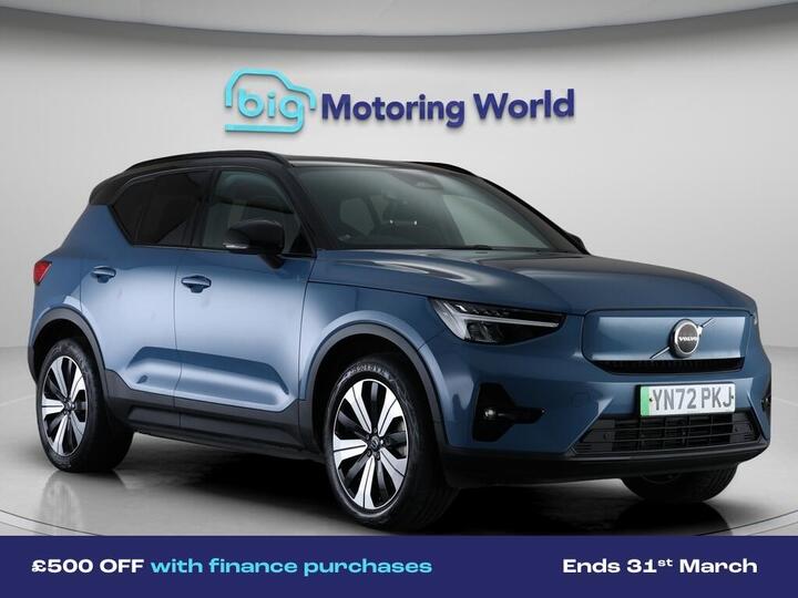 Volvo XC40 Recharge 69kWh Plus Auto 5dr