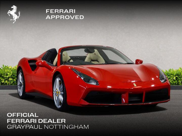 Ferrari 488 3.9T V8 Spider F1 DCT Euro 6 (s/s) 2dr
