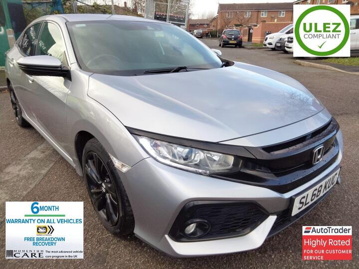 Honda Civic 1.0 VTEC Turbo SR CVT Euro 6 (s/s) 5dr Honda Civic 1.0 VTEC Turbo SR CVT Euro 6 (s/s) 5dr