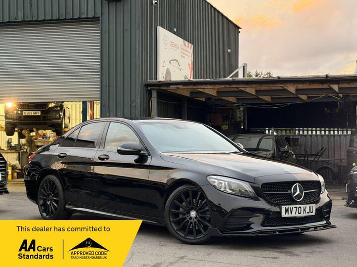 Mercedes-Benz C CLASS 2.0 C220d AMG Line (Premium) G-Tronic+ Euro 6 (s/s) 4dr