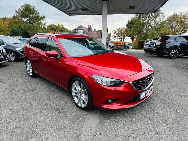 Mazda Mazda6 2.2 SKYACTIV-D Sport Nav Tourer Auto Euro 6 (s/s) 5dr Mazda Mazda6 2.2 SKYACTIV-D Sport Nav Tourer Auto Euro 6 (s/s) 5dr