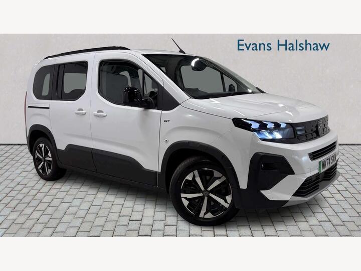 Peugeot E-RIFTER ELECTRIC ESTATE 52kWh GT Standard MPV Auto 5dr (7.4kW Charger)