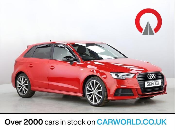 Audi A3 1.5 TFSI CoD 35 Black Edition Sportback S Tronic Euro 6 (s/s) 5dr