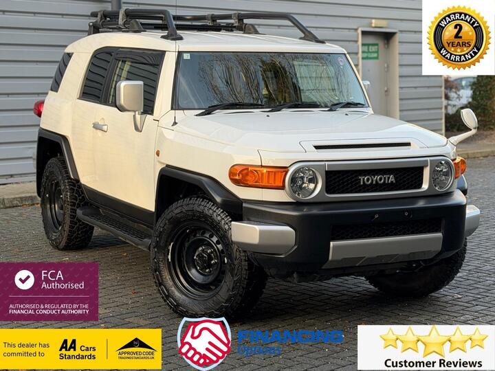 Toyota FJ Cruiser WARRANTED LOW MILE, 24M WARRANTY, ULEZ