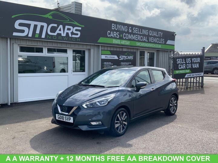 Nissan MICRA 1.0 Acenta Euro 6 5dr