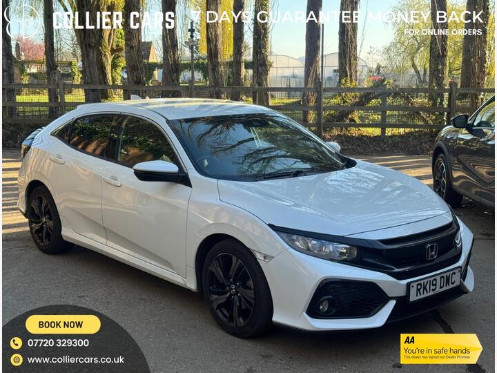 Honda Civic 1.0 VTEC Turbo SR CVT Euro 6 (s/s) 5dr