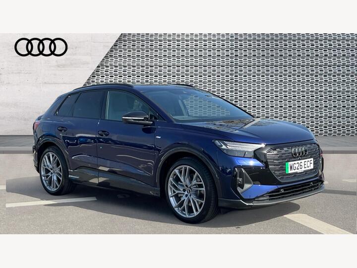 Audi Q4 E-tron 45 Black Edition Auto 5dr 82kWh Audi Q4 E-tron 45 Black Edition Auto 5dr 82kWh