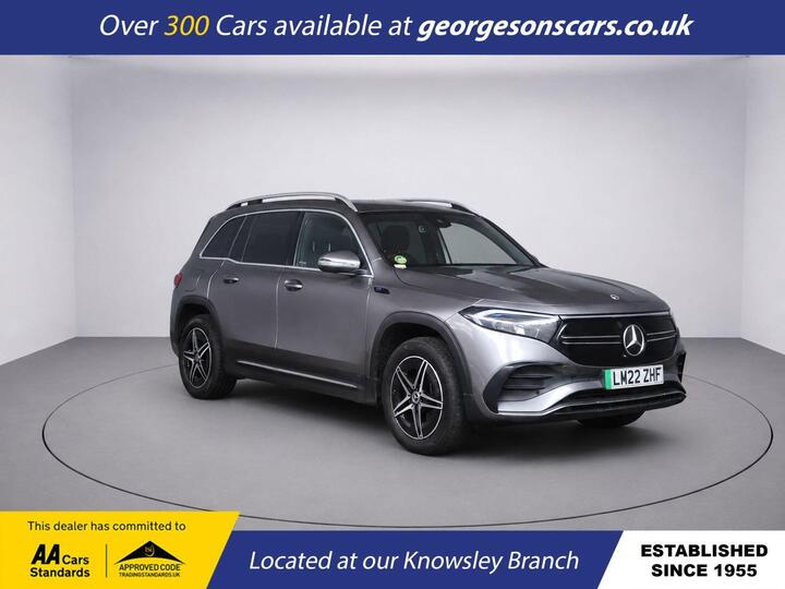 Mercedes-Benz EQB EQB 300 66.5kWh AMG Line Auto 4MATIC 5dr Mercedes-Benz EQB EQB 300 66.5kWh AMG Line Auto 4MATIC 5dr