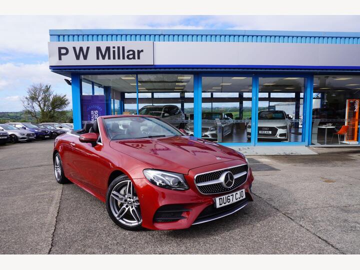 Mercedes-Benz E Class 3.0 E350d V6 AMG Line (Premium Plus) Cabriolet G-Tronic+ 4MATIC Euro 6 (s/s) 2dr
