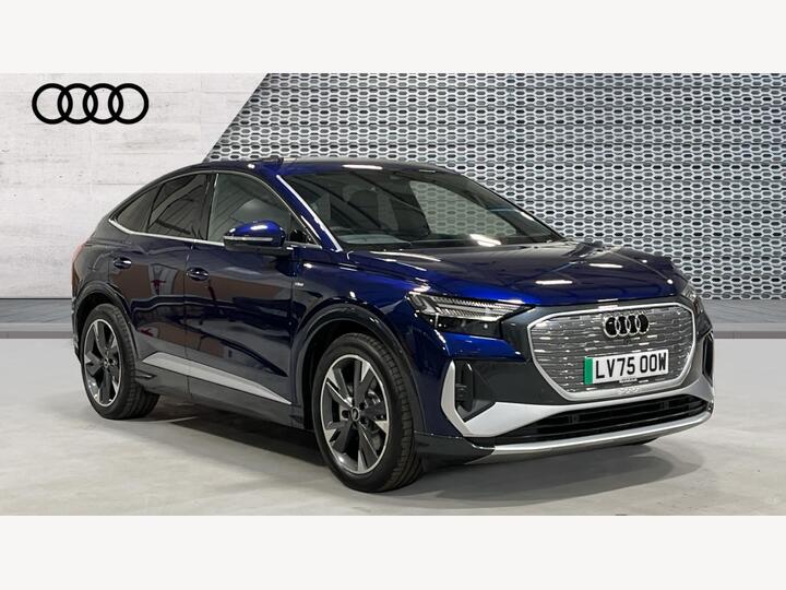 Audi Q4 E-tron 45 S Line Sportback Auto 5dr 82kWh