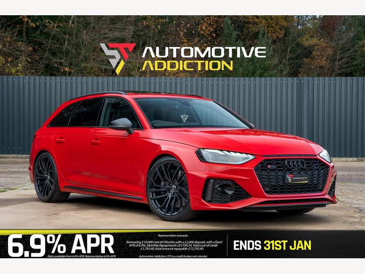 Audi RS4 Avant 2.9 TFSI V6 Carbon Black Tiptronic Quattro Euro 6 (s/s) 5dr