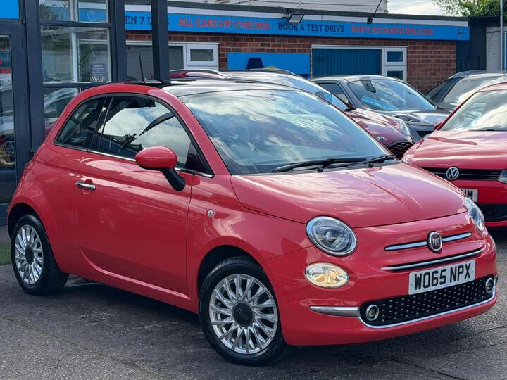 Fiat 500 1.2 Lounge Euro 6 (s/s) 3dr