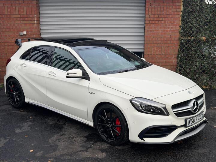 Mercedes-Benz A Class 2.0 A45 AMG (Premium) SpdS DCT 4MATIC Euro 6 (s/s) 5dr Mercedes-Benz A Class 2.0 A45 AMG (Premium) SpdS DCT 4MATIC Euro 6 (s/s) 5dr