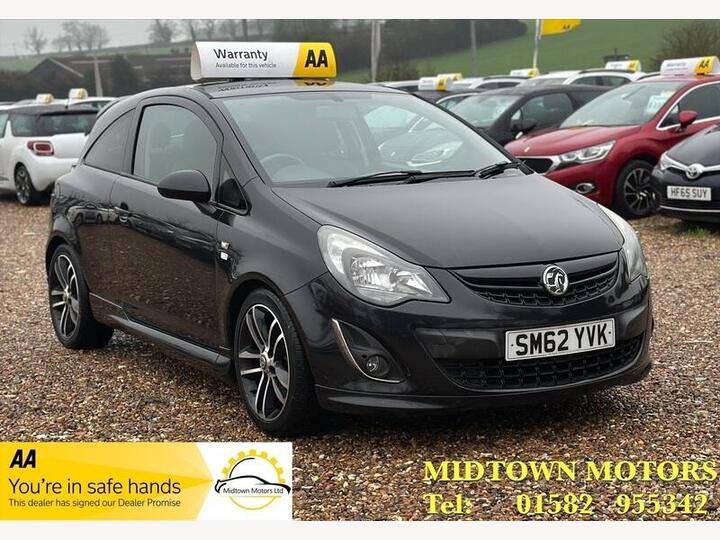 Vauxhall Corsa 1.4T 16V Black Edition Euro 5 (s/s) 3dr